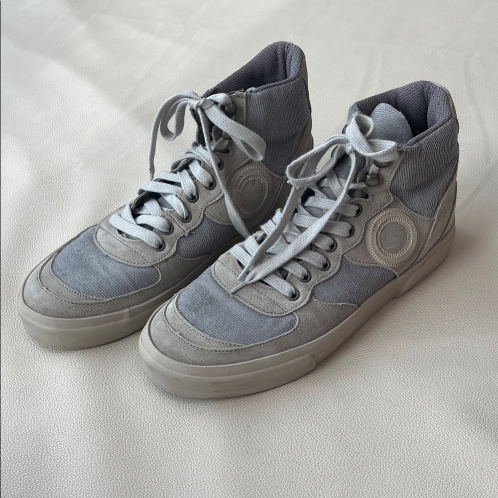 ARO unisex high top sneakers in grey/light grey, NWOT, size EU41